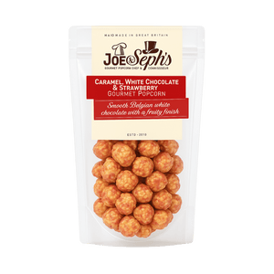 Joe & Seph's Caramel White Chocolate & Strawberry Gourmet Popcorn