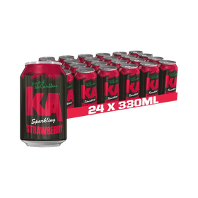 KA Sparkling Strawberry Cans 24 x 330ml