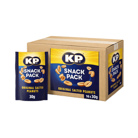 Kp Original Salted Peanuts  16 x 30g