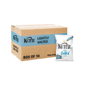 Case Kettle Crisp Lightly Salted Classic 10 x 100g