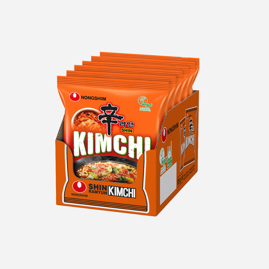 Nongshim Kimchi Ramyun 6 x 120g Packs