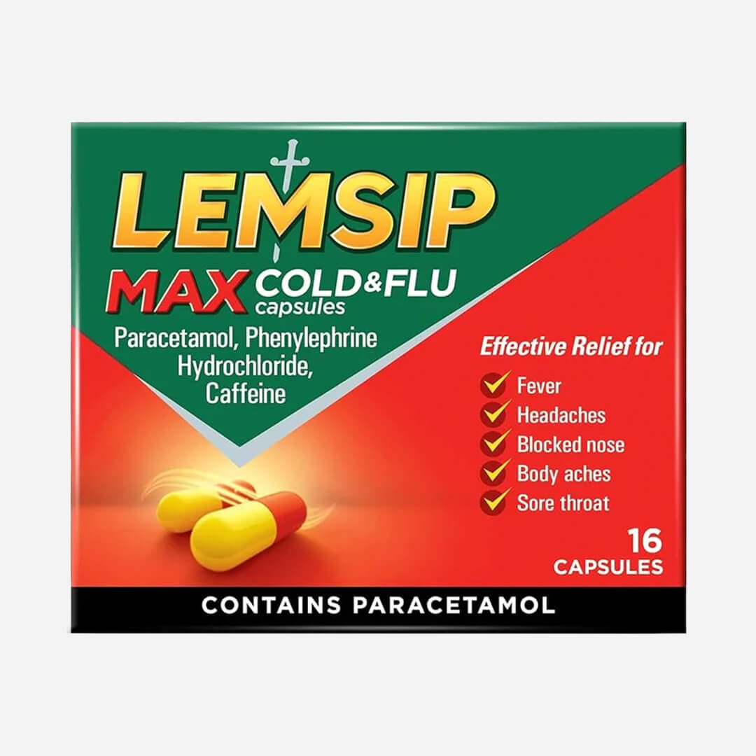 Lemsip Max Cold & Flu Capsules