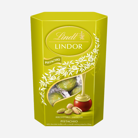 Lindt Lindor Pistachio Milk Chocolate Truffles Box