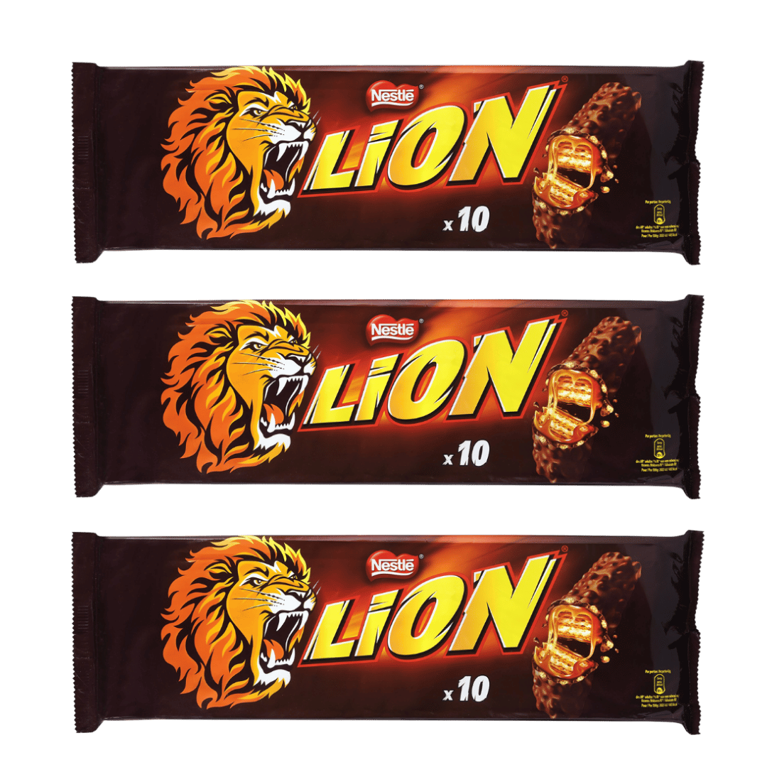MULTIBUY Nestle Lion Milk Chocolate Bars 3 for £9.99