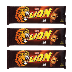MULTIBUY Nestle Lion Milk Chocolate Bars 3 for £9.99