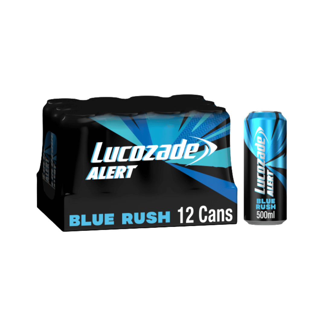 Case Lucozade Alert Blue Rush 12x500ml