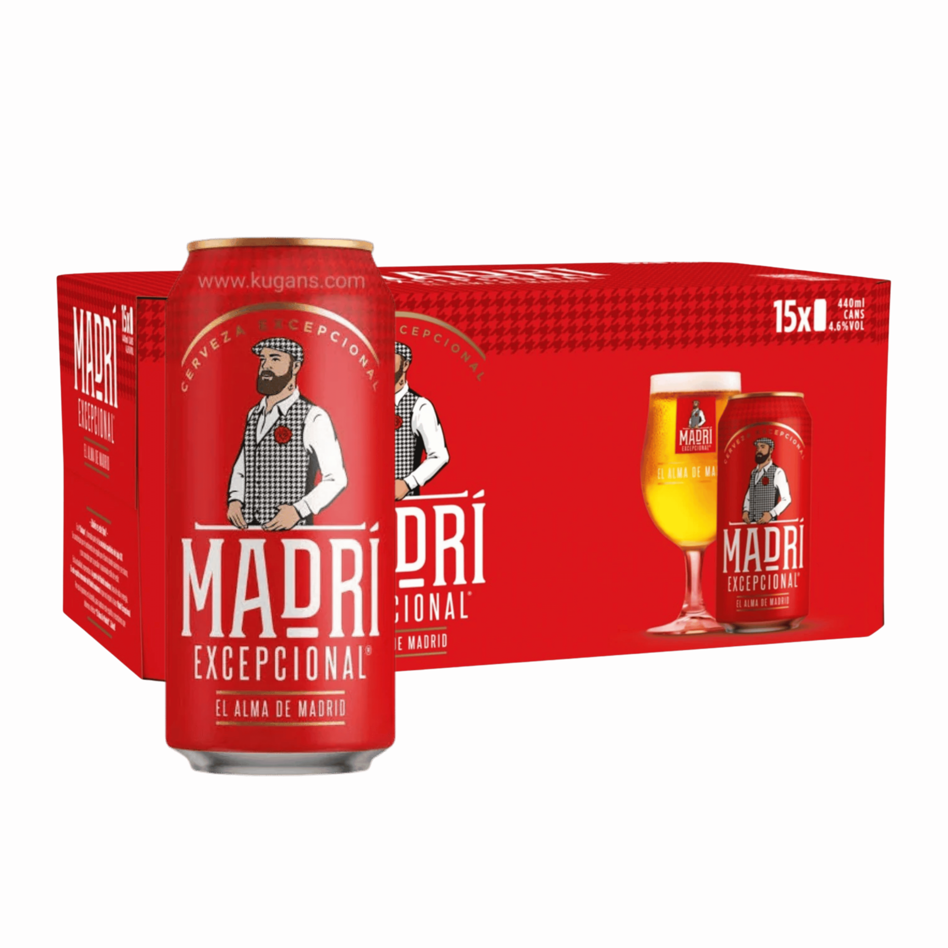 Madri Excepcional Premium Lager Beer