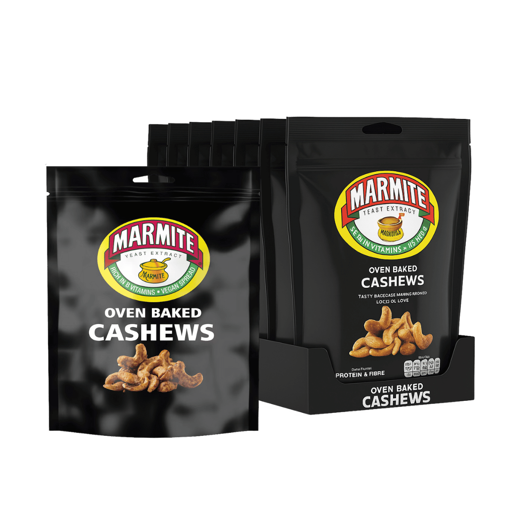 Marmite Oven Baked Cashews