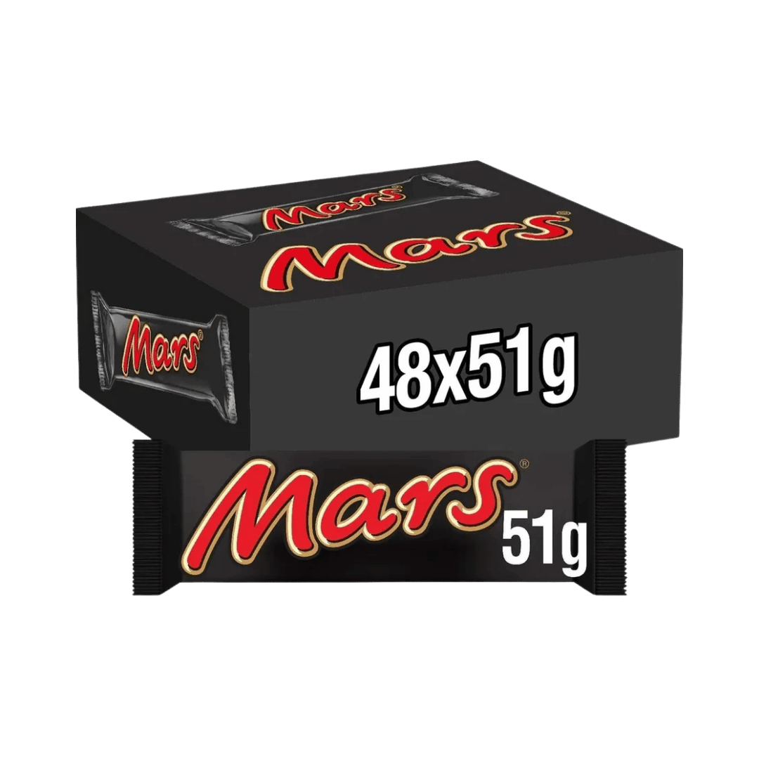 Mars - Caramel, Nougat & Milk Chocolate Bar 48 x 51g