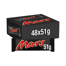 Mars - Caramel, Nougat & Milk Chocolate Bar 48 x 51g