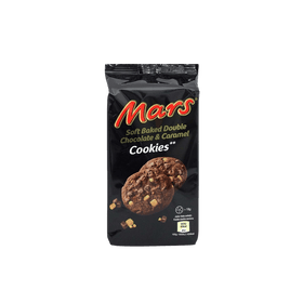 Mars Soft Baked Double Chocolate & Caramel Cookies