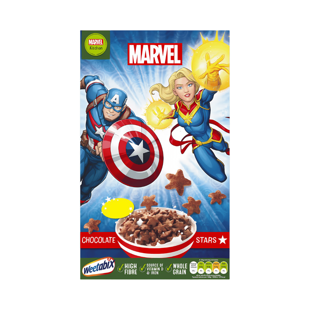 Weetabix Marvel Chocolate Stars