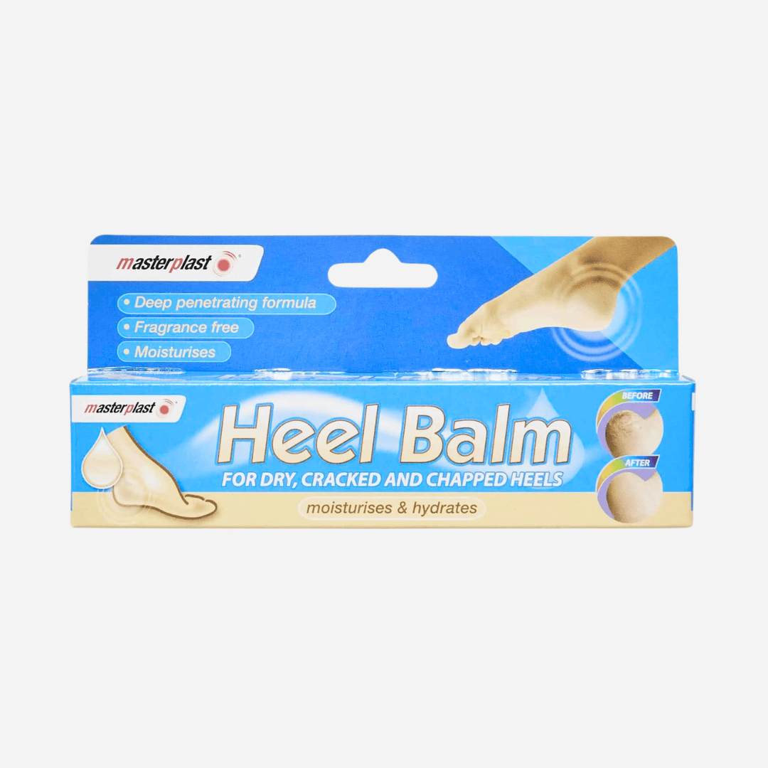 1 x Masterplast Heel Balm Moisturises & Hydrates Dry Cracked Skin 70g Tube