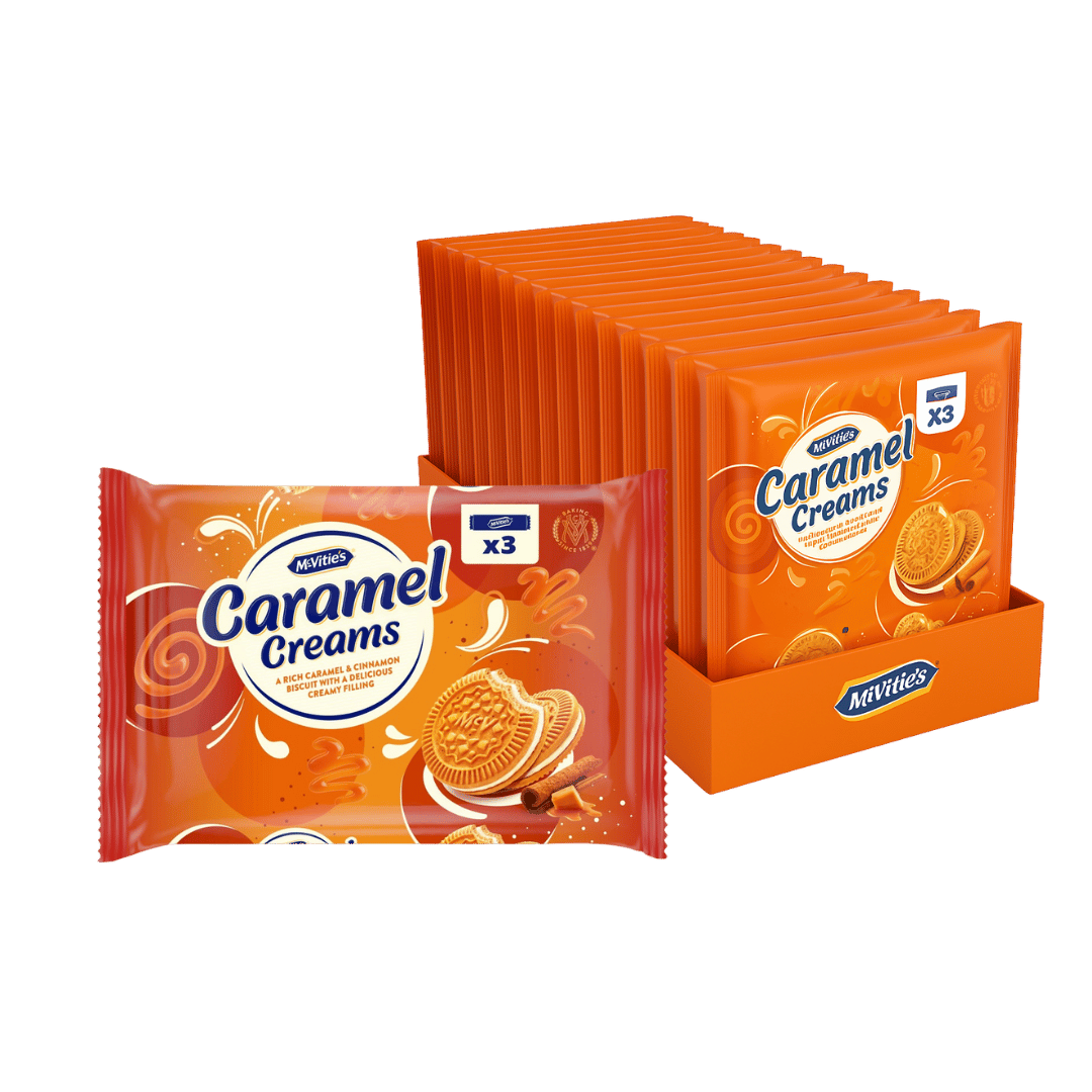 McVitie's Caramel Creams Biscuits