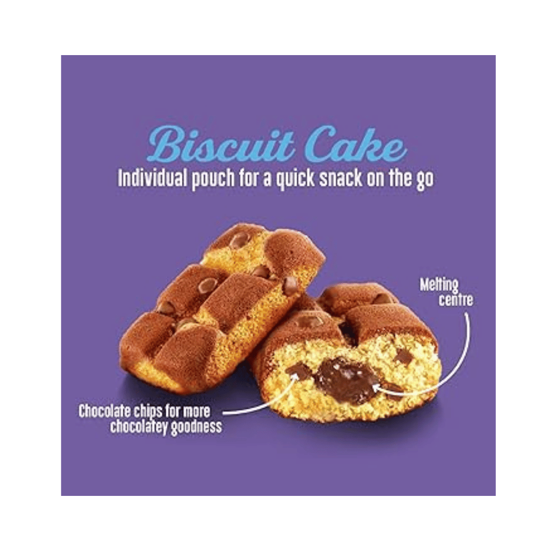 Milka Choc Chip Cake