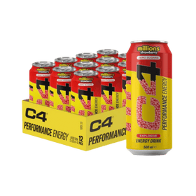 C4 Performance Energy Millions Strawberry Flavour
