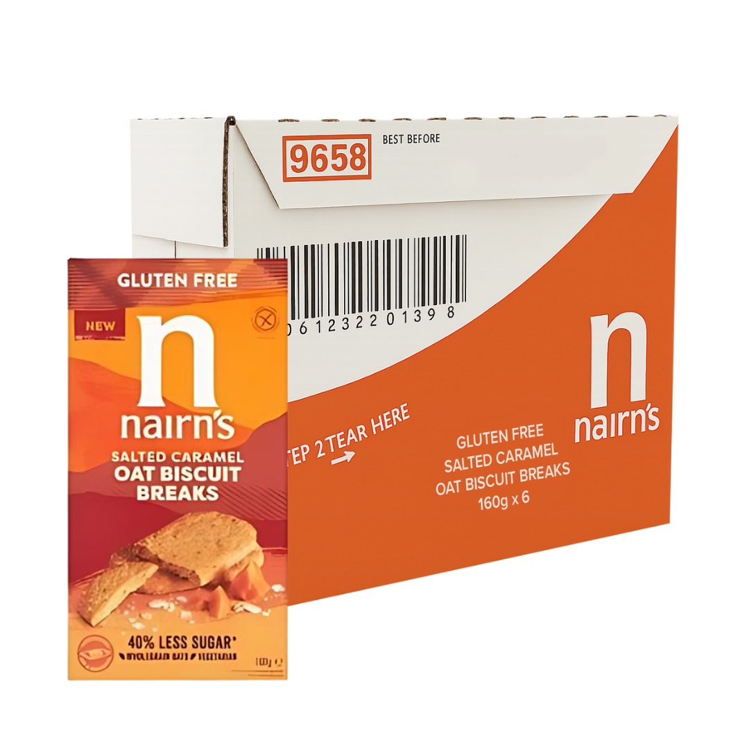 Nairn's Salted Caramel Oat Biscuit Breaks