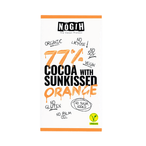 NOGIH 77% Cocoa With Sunkissed Orange Chocolate