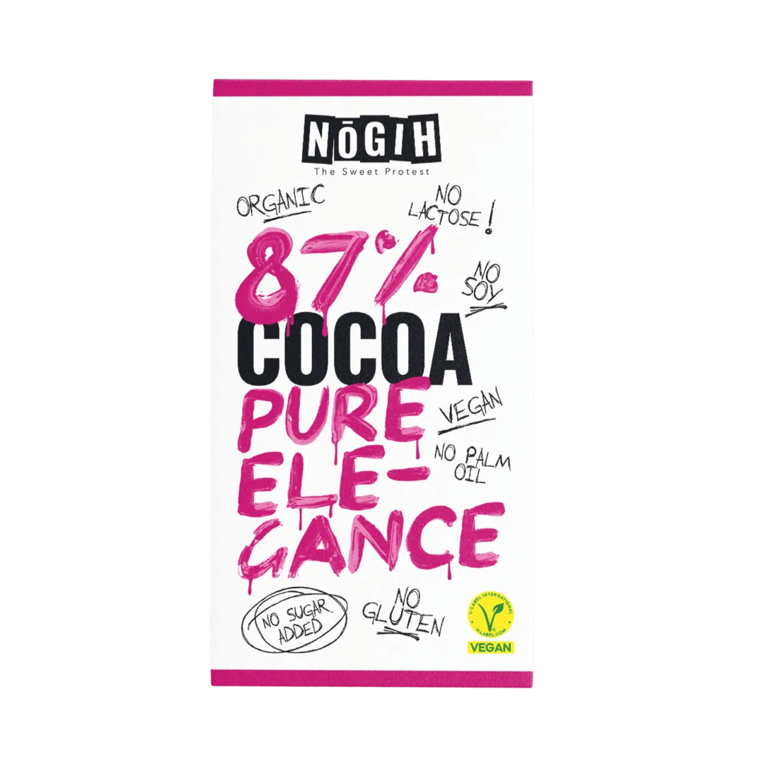 NOGIH 87% Cocoa Pure Elegance Chocolate