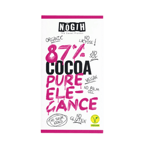 NOGIH 87% Cocoa Pure Elegance Chocolate