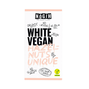 NOGIH White Vegan Hazelnuts Unique Chocolate