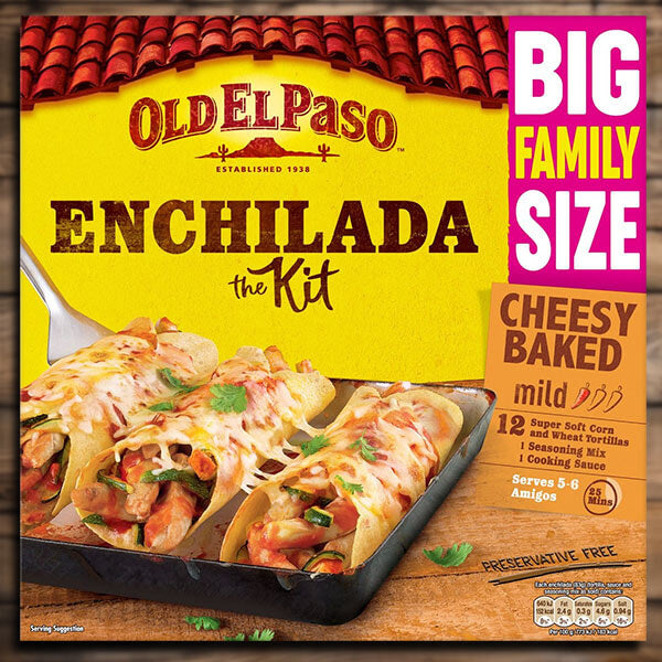 Old El Paso Enchilada Cheesy Baked Mild
