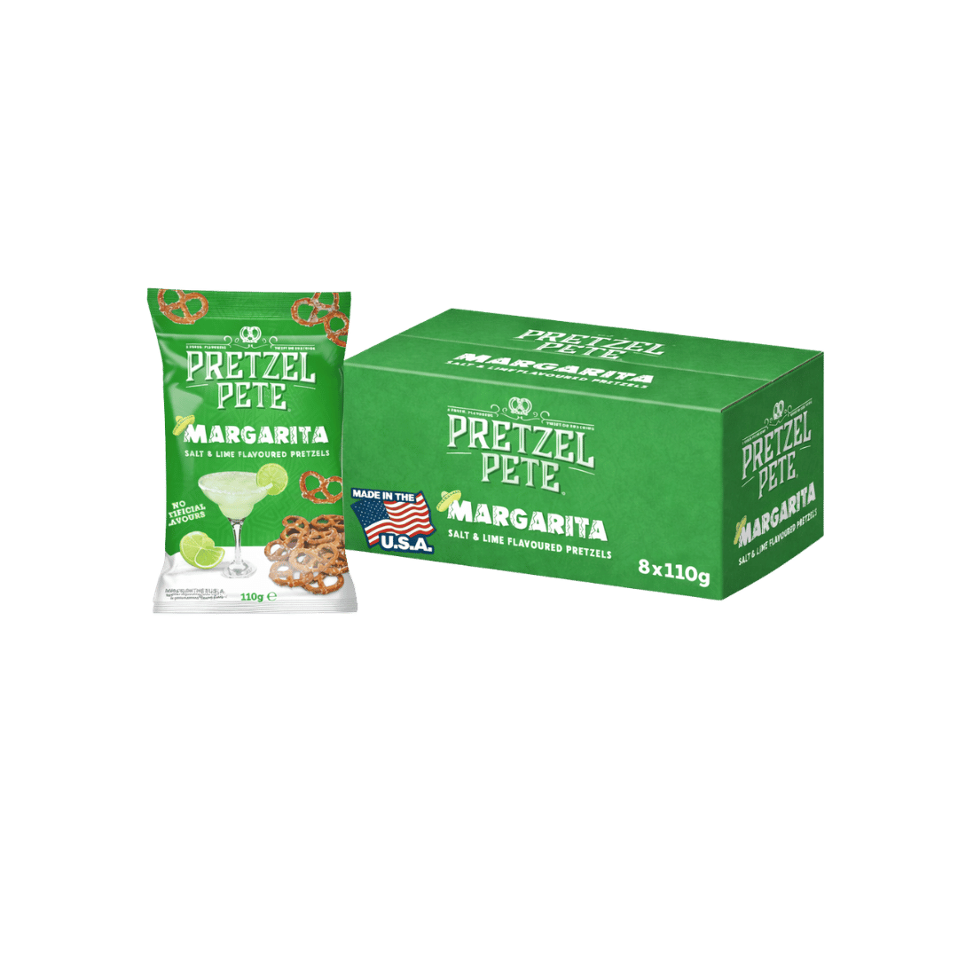 Pretzel Pete Margarita Twists  8 x 110g Case