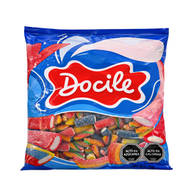 Docile Assorted Liquorice Candy Pencils Mix 1kg
