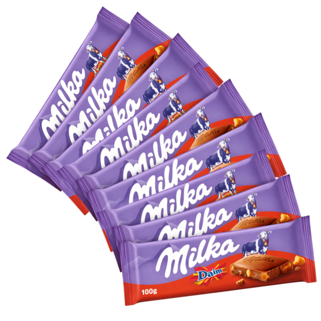 MULTIBUY Milka Daim Bundle - 9 Bars For £9.99