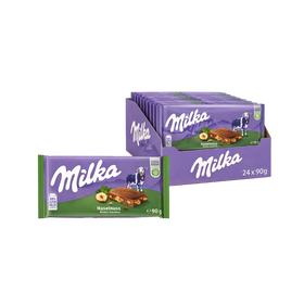 Milka  Broken Hazelnut Chocolate 24 x 90g