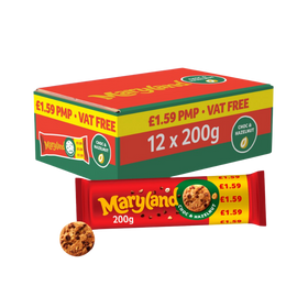Maryland Chocolate And Hazelnut Cookies 12 x 200g