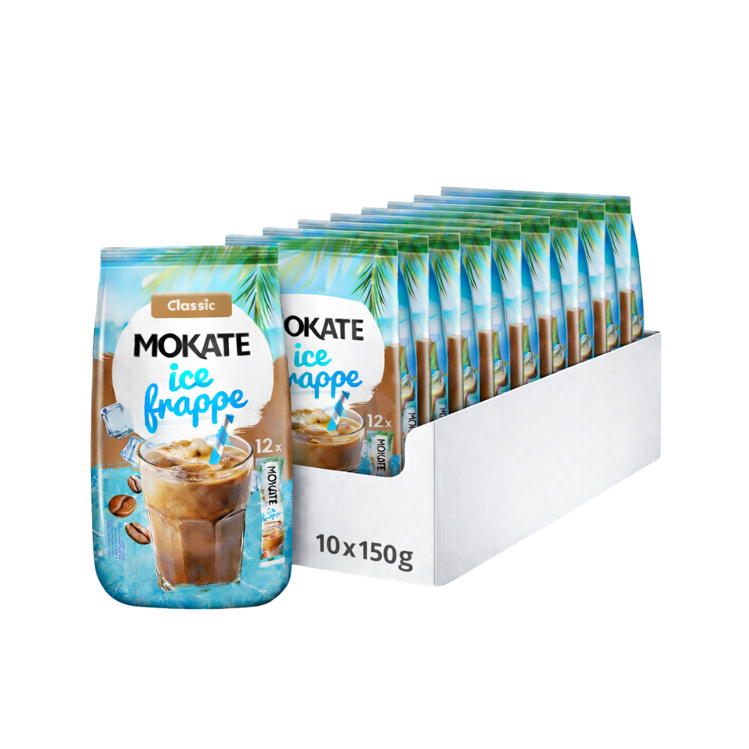 Case Mokate - Ice Frappe Classic - 10 x 150g