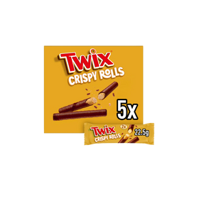 Twix Milk Chocolate Crispy Rolls 5 Pack