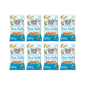 Off The Eaten Path Sea Salted Bean Sticks Sharing Bag Crisps 8 x 100g