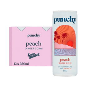 Punchy Peach Ginger Chai 12 x 250ml