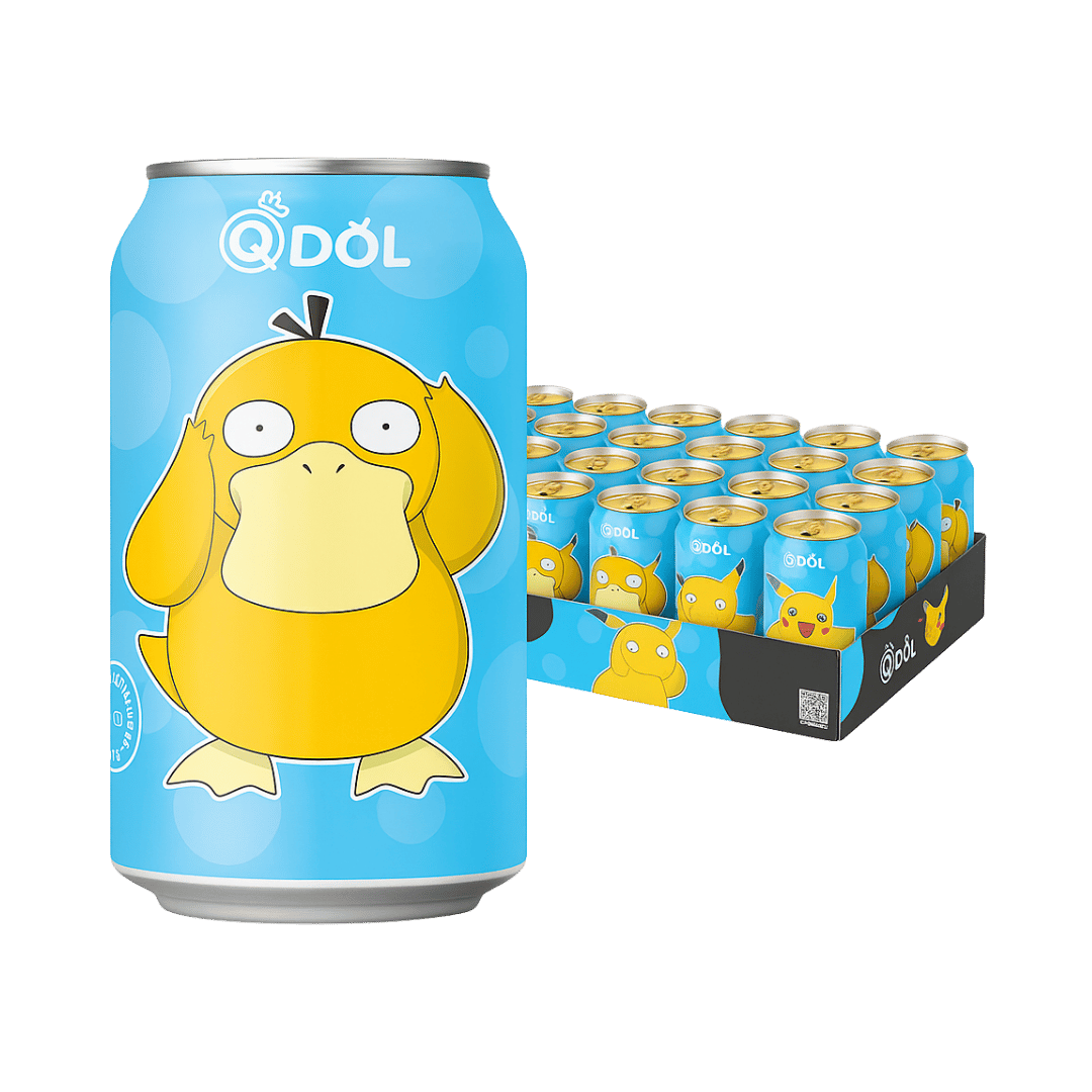 QDOL Citrus Sparkling Water Pokemon Psyduck Special Edition (China)