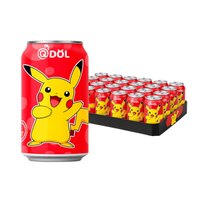 QDOL Strawberry Sparkling Water Pokemon Pikachu Special Edition (China)