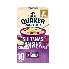 Quaker Oat So Simple Sultana Raisin and Apple Porridge