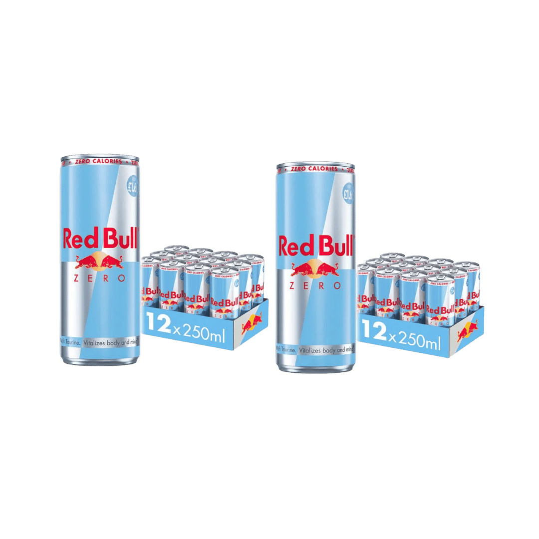 MULTIBUY Red Bull Energy Drink Zero 24 x 250ml Cans