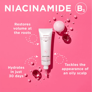 Grow Gorgeous Intelligent Hair Scalp Care B3 Prebiotic + Niacinamide 10% Booster