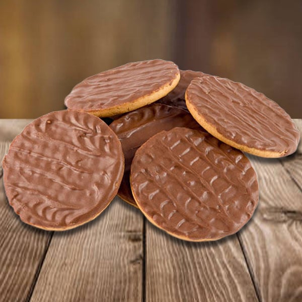 Dark Chocolate Digestives Famous Biscuits Mis-Shapes