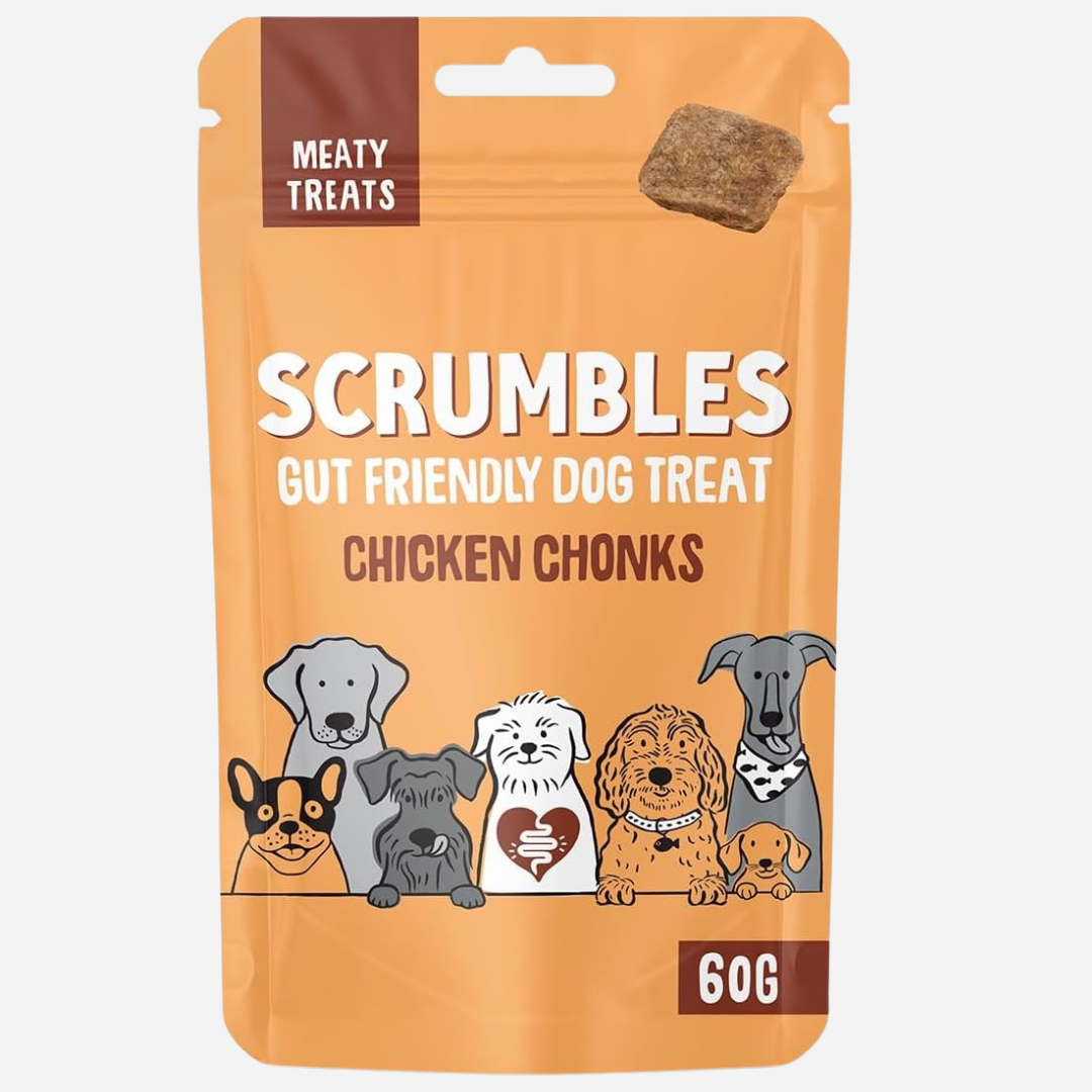 Scrumbles Chicken Chunks Meaty Dog Treats