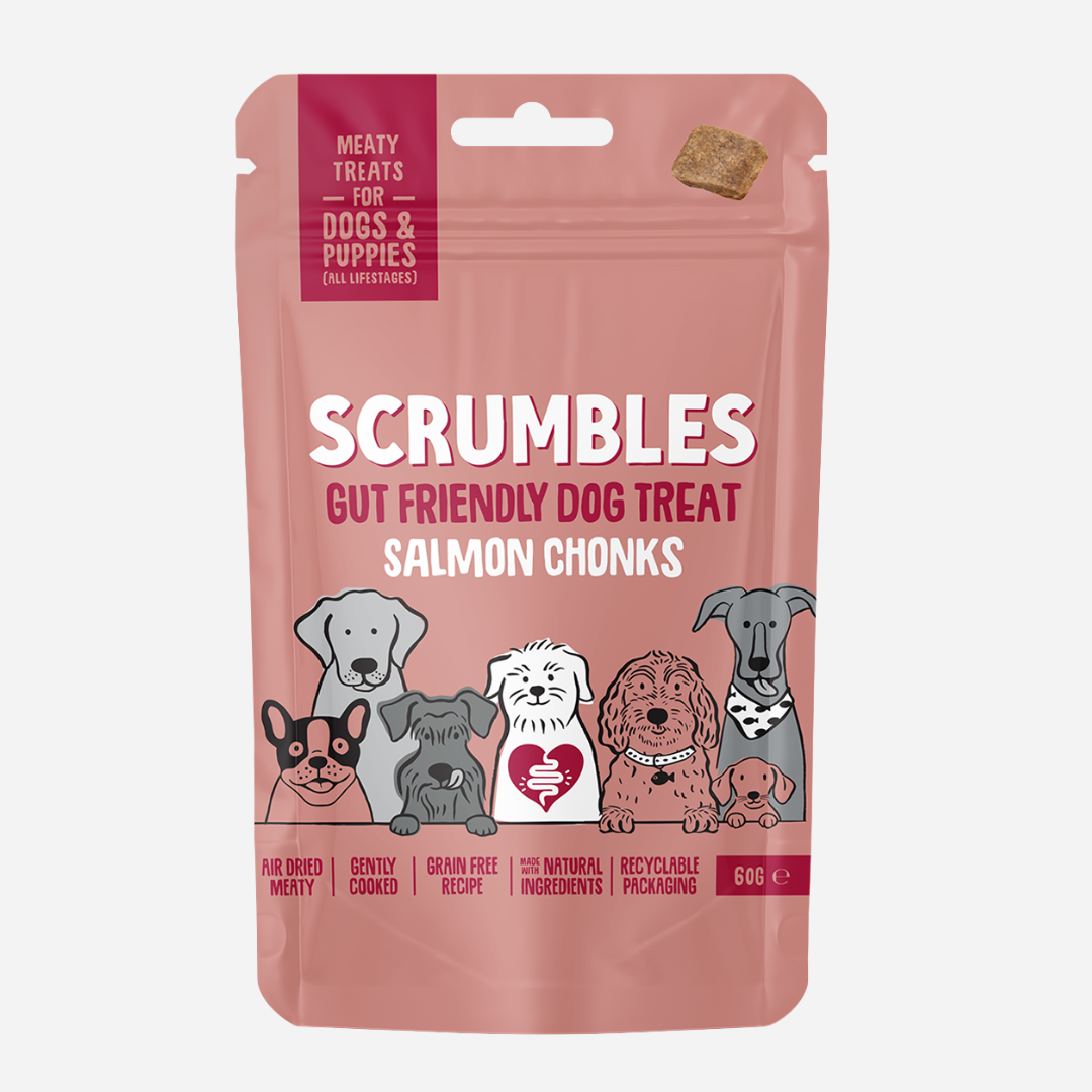 Scrumbles Salmon Chunks Meaty Treats