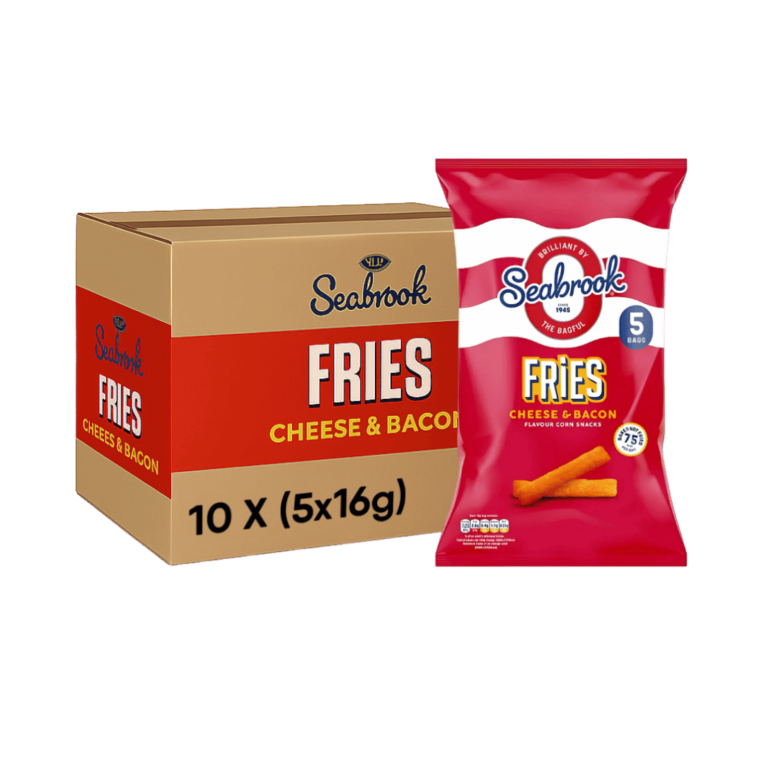 Seabrook Cheese & Bacon Flavour Fries