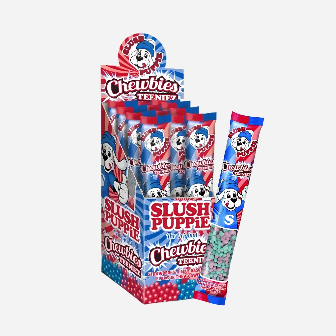 Slush Puppie Strawberry & Blue Raspberry Chewbies Teeniez