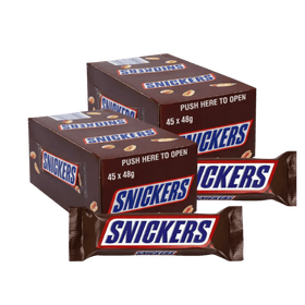 MULTIBUY - Snickers Chocolate Bars 90 For £49.99