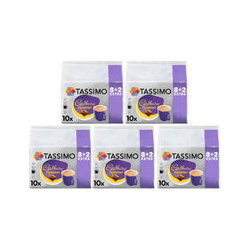 Tassimo Cadbury Caramel Hot Chocolate Pods 5 x 10 Drinks