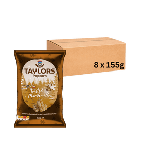 Toasted Marshmallow Toffee Popcorn 8 x 155g Bags