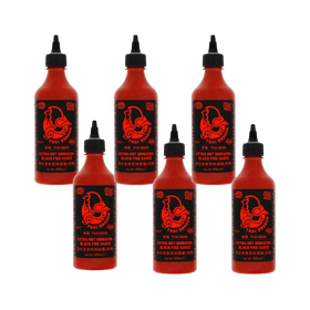 Thai Dragon Black Fire Sriracha Sauce 6x 445ml