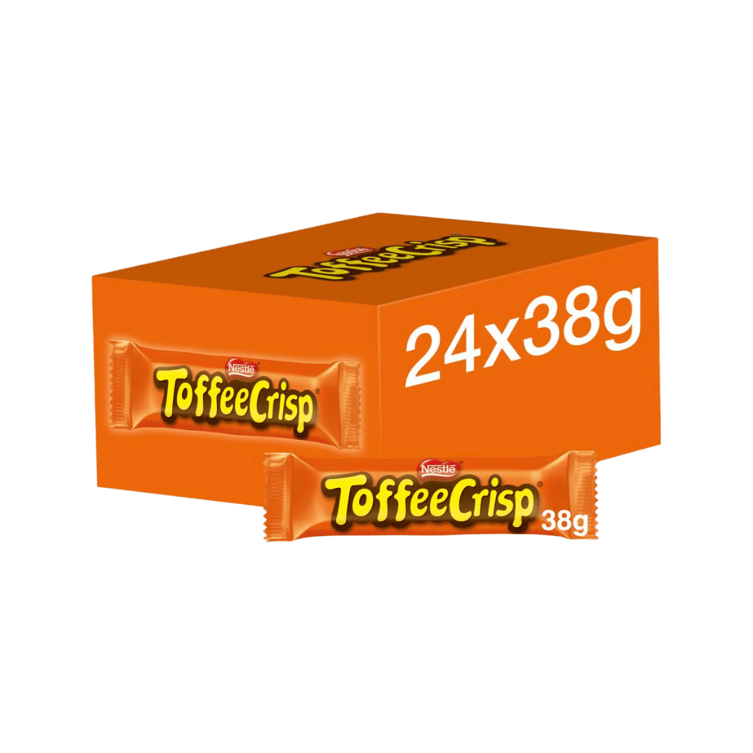 Toffee Crisp Chocolate Bars 24 x 38g